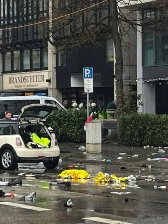 Germany Car Accident : जर्मनीत कार चालकाने २० लोकांना चिरडले