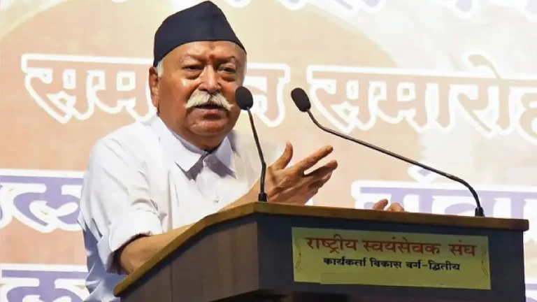 हिंदू समाजाला एकत्र करणे हेच संघाचे उद्दिष्ट : मोहन भागवत