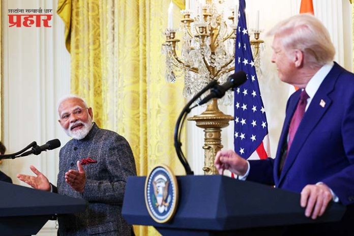 अमेरिकेचे राष्ट्राध्यक्ष ट्रम्प यांनी पंतप्रधान मोदींना फोनवर दिल्या वाढदिवसाच्या शुभेच्छा; भारत-अमेरिका संबंधांवर झाली चर्चा