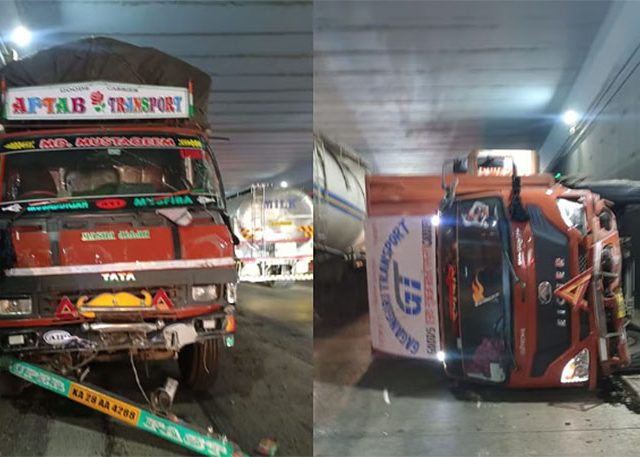 Mumbai - Pune Highway : मुंबई पुणे महामार्गावरील नवीन बोगद्यावर अपघाताचे सावट