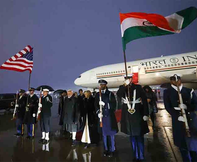 फ्रान्स दौऱ्यानंतर दोन दिवसांच्या अमेरिका दौऱ्यावर पोहोचले पंतप्रधान मोदी