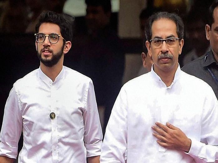 Aditya and Uddhav Thackeray