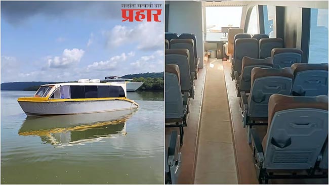E-ferry between Uran-Mumbai : उरण ते मुंबई प्रवास वातानुकूलित बोटींनी; प्रवासाचा वेळही ३०-४० मिनिटे कमी होणार