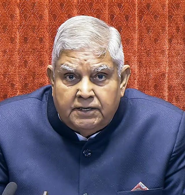 उपराष्ट्रपती जगदीप धनखड यांचा राजीनामा, आरोग्याच्या कारणामुळे पद सोडण्याचा निर्णय