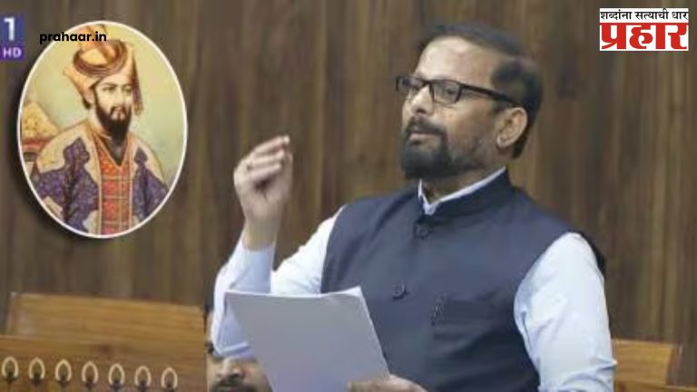 Naresh Mhasake : ‘ब्रिटिश, मुघल प्रतिकांपासून देशाला मुक्त करावे’