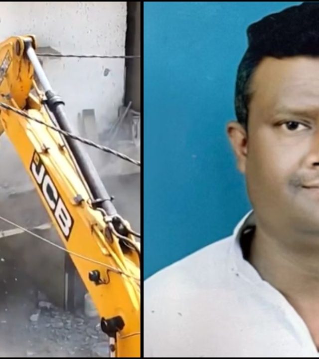 Nagpur : फहीम खानच्या घरावर चालला बुलडोझर
