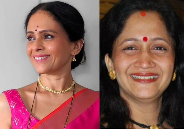 कऱ्हाडे ब्राह्मण संघाच्या कार्यक्रमात अभिनेत्री अलका कुबल, ऐश्वर्या यांचा सन्मान