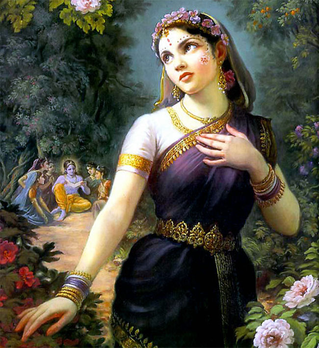 काव्यरंग : राधे, रंग तुझा गोरा