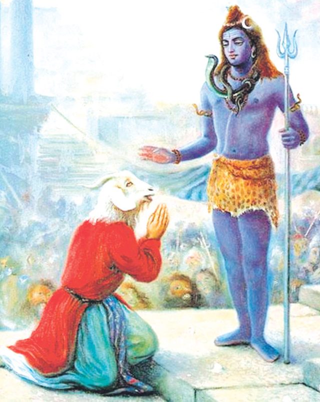 प्रजापती दक्ष झाला अजमुख