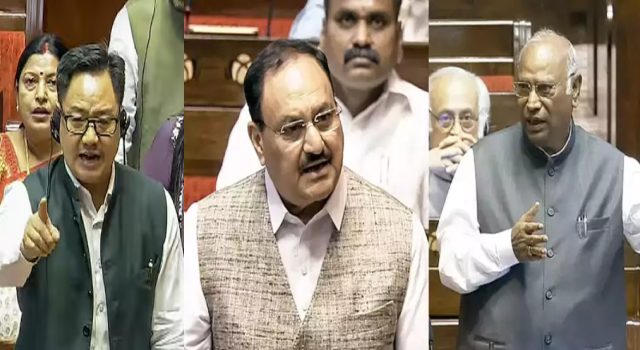 Muslim Reservation : कर्नाटक मुस्लिम आरक्षणावरून संसदेत प्रचंड गोंधळ