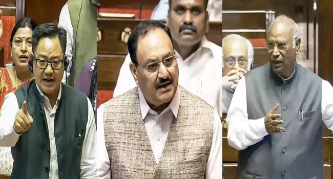 Muslim Reservation : कर्नाटक मुस्लिम आरक्षणावरून संसदेत प्रचंड गोंधळ