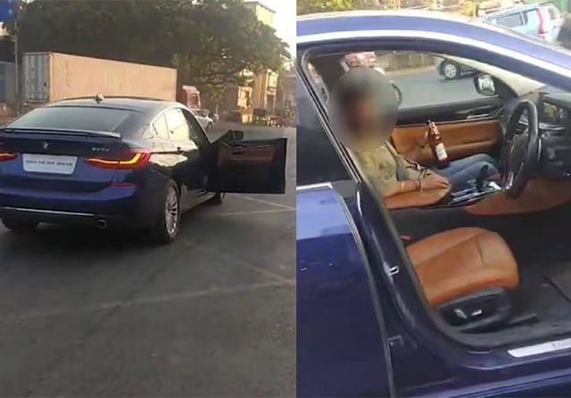 Pune Viral Video : पुण्यात चाललंय काय! आलिशान गाडी रस्त्यात थांबवून तरूणाचा गलिच्छ प्रकार