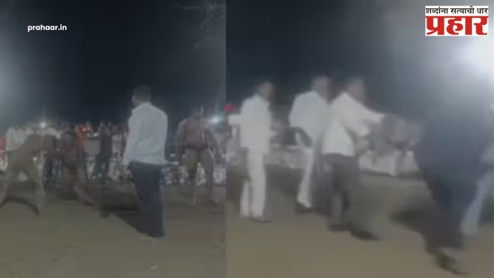 Dharashiv Crime : पुण्यातला कुख्यात गुंड निलेश घायवळला कुस्ती स्पर्धेत मारहाण