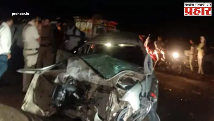 Amravati Accident : अमरावतीत २ कार समोरासमोर धडकल्या; एकाचा मृत्यू, चौघे जखमी