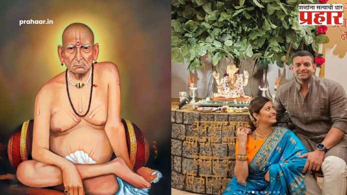स्वामींच्या मठात जाताना अभिनेत्रीच्या नवऱ्याला आला वेगळाच अनुभव!