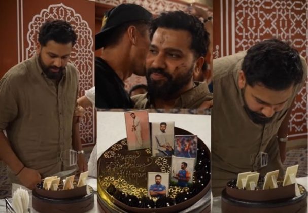 Rohit Sharma Birthday : हिटमॅनच्या 'बर्थ डे' चं जंगी सेलिब्रेशन, मुंबई इंडियन्सने शेअर केला Video