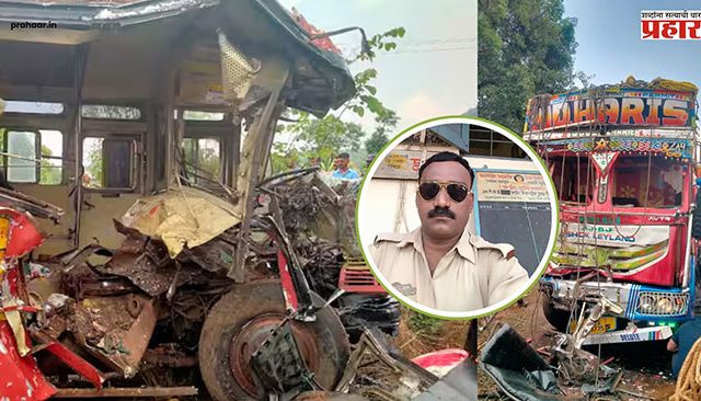 Kolhapur News : कोल्हापुरात ट्रक आणि एसटी बसची जोरदार धडक!