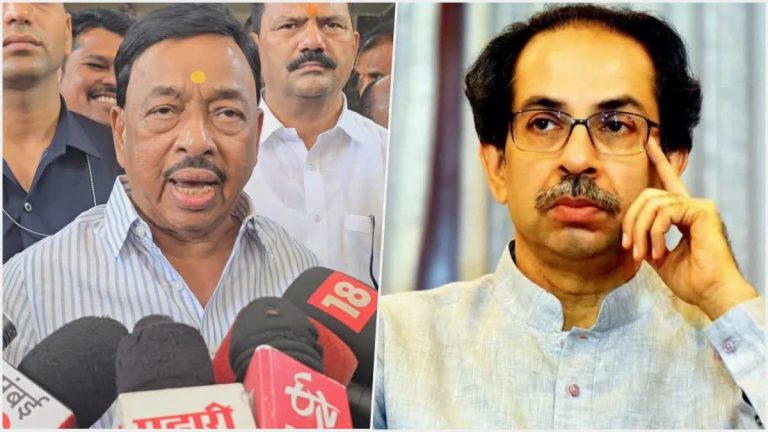 Narayan Rane vs Uddhav Thackeray : ‘चांगल्या कामात विघ्न आणणं हेच उद्धव ठाकरेंचं काम’