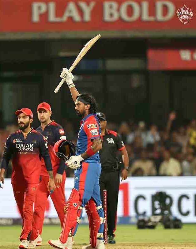 RCB vs DC, IPL 2025: दिल्लीचा विजयरथ कायम, आरसीबीला त्यांच्याच घरात हरवले, राहुलची जबरदस्त खेळी