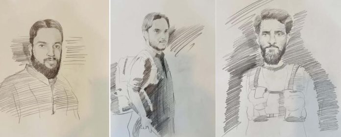 पहलगाममध्ये सात अतिरेक्यांच्या हल्ल्यात २६ पर्यटकांचा मृत्यू, तीन अतिरेक्यांचे रेखाचित्र प्रसिद्ध