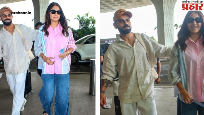 Virat Kohli : निवृत्तीनंतर विराट आता देश सोडून जातोय का? विमानतळावरचा व्हिडिओ चर्चेत