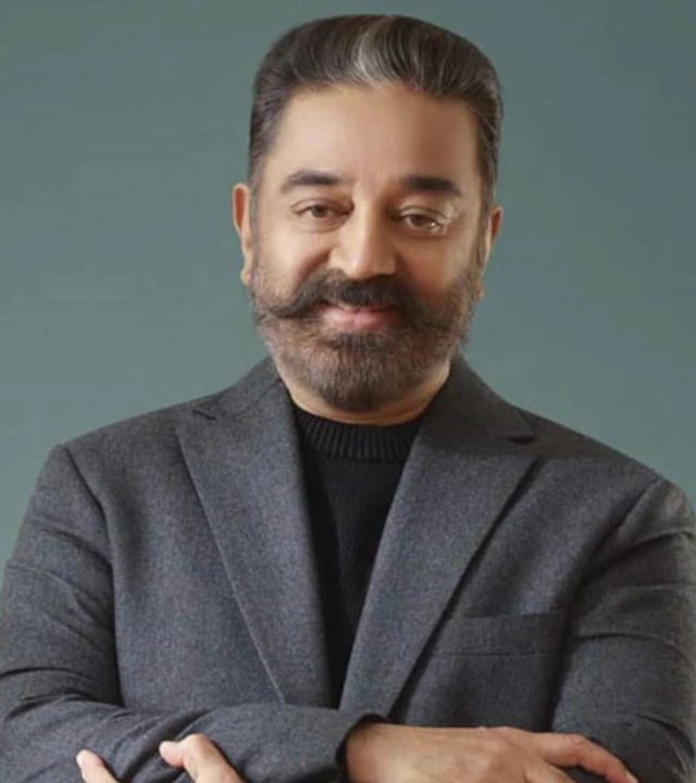 kamal haasan : ७० वर्षीय दिग्गज अभिनेत्याचा २८ वर्षांनी लहान अभिनेत्रीसोबत ‘लिप लॉक’