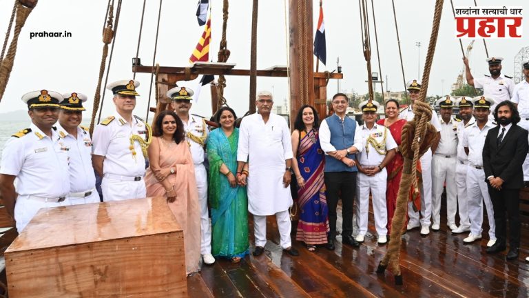 Ancient Stitched Ship : पारंपरिक प्राचीन शिलाई तंत्राने बांधलेले INSV कौंडिण्य नौदलात
