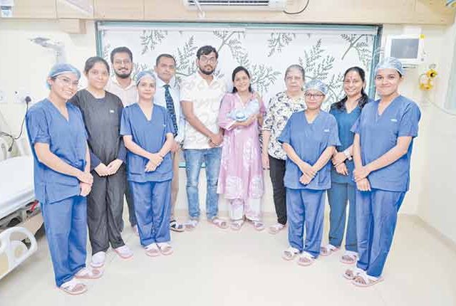 नवजात बाळावर जसलोक हॉस्पिटलमध्ये यशस्वी शस्त्रक्रिया