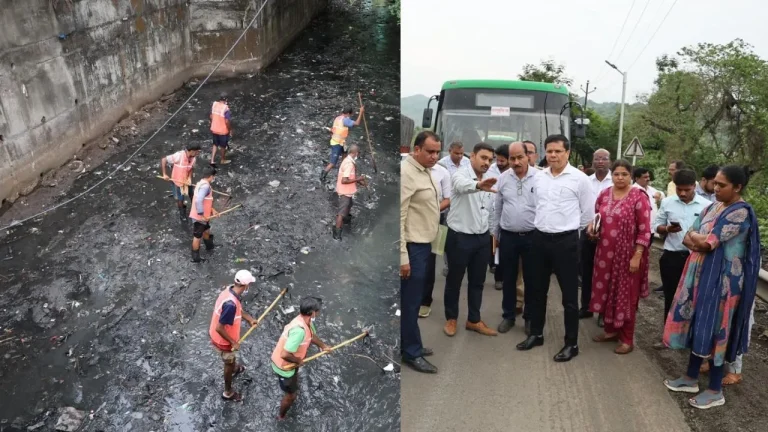 ठाणे महापालिका क्षेत्रात ५१ टक्के नालेसफाई पूर्ण