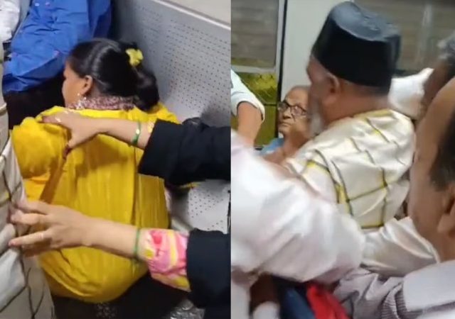 लोकल ट्रेनच्या आरक्षित डब्यात पुरुष प्रवाशाकडून महिलेला बेदम मारहाण, व्हायरल व्हिडिओमुळे संताप