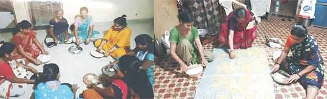 अवकाळी पावसामुळे महिला गृहोद्योगांची गणिते कोलमडली