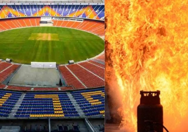 IPL फायनलपूर्वी नरेंद्र मोदी स्टेडियमबाहेर मोठा स्फोट, पसरले भीतीचे वातावरण