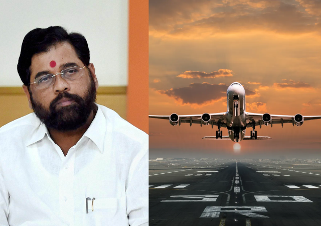 ड्यूटी संपल्यामुळे वैमानिकाने दिला, उपमुख्यमंत्री एकनाथ शिंदे यांचे विमान उडवण्यास नकार!