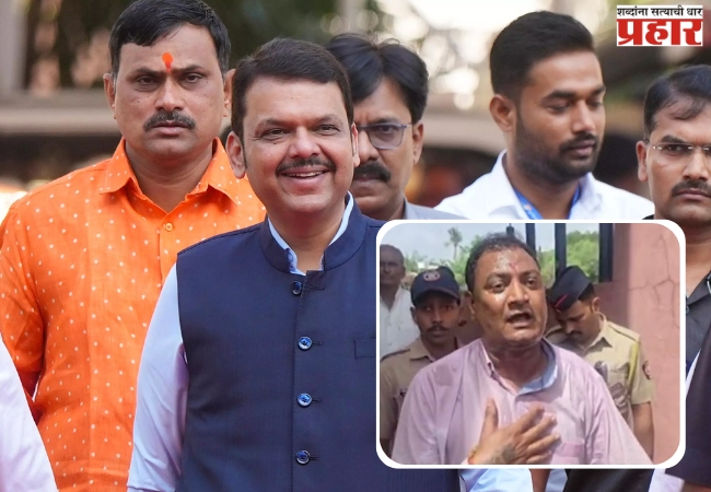 मुख्यमंत्र्यांच्या ताफ्यात घुसून आत्मदहनाचा प्रयत्न, जळगावात खळबळ