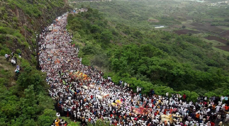 पंढरपूर वारीसाठी ड्रोन, एआयचा वापर