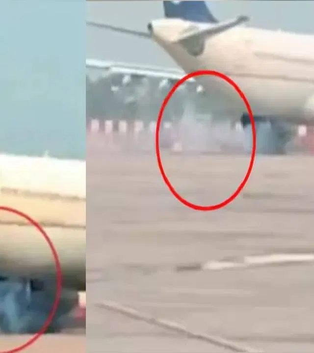 Lucknow Airport Accident : लखनऊ विमानतळावर मोठा अपघात टळला; विमानाच्या चाकातून धूर आणि ठिणग्या