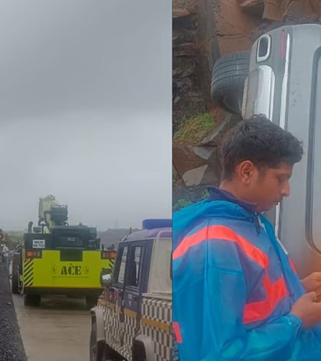 Samruddhi Mahamarg Accident : समृद्धी महामार्गावर भीषण अपघात, आलिशान मर्सिडीजने ३ वेळा पलटी घेतली अन्...;