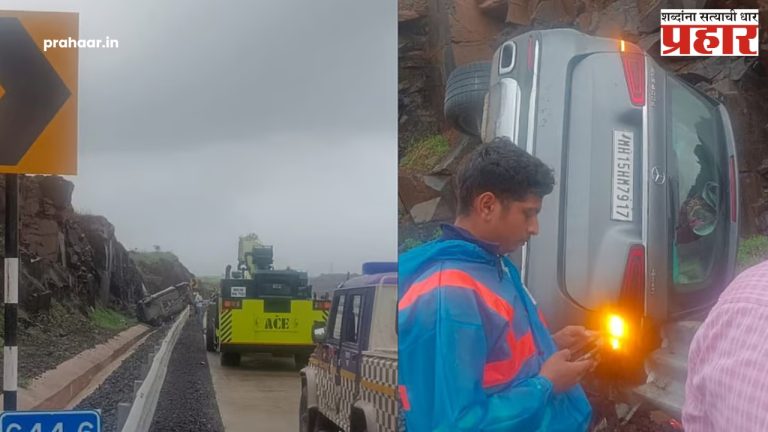Samruddhi Mahamarg Accident : समृद्धी महामार्गावर भीषण अपघात, आलिशान मर्सिडीजने ३ वेळा पलटी घेतली अन्...;