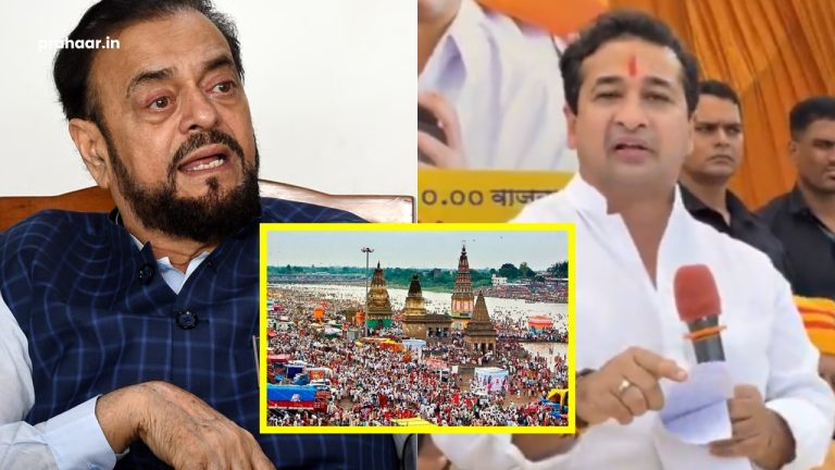 Nitesh Rane : 'तुमच्या दररोज वर येणाऱ्या गॅस सिलेंडरवर बोला'...अबू आझमींच्या वक्तव्यावरुन मंत्री नितेश राणेंचा टोला