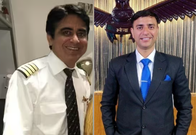 वृद्ध वडिलांनी मुलाला आणि सैन्यात असलेल्या पत्नीने पतीला दिला अखेरचा निरोप, दोन वैमानिक अनंतात विलीन
