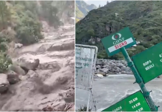 हिमाचल प्रदेशमध्ये ढगफुटीमुळे पाच जणांचा मृत्यू