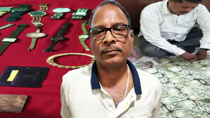 जलसंपदा अभियंत्याच्या घरावर छापा; खिडकीतून फेकले नोटांचे बंडल