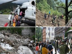 सिक्कीम भूस्खलन : भारतीय लष्कराने ११३ पर्यटकांचा वाचवला जीव