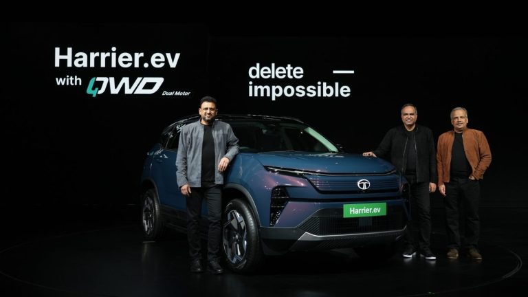 Tata Motors: टाटा मोटर्सने २१.४९ लाखांत हॅरियर.इव्ही लॉन्च केली