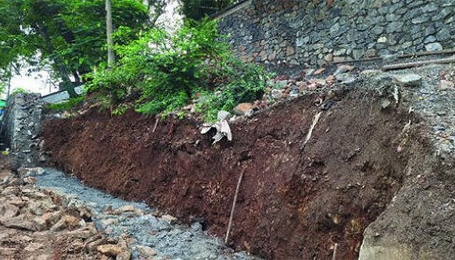 दुर्गाडी किल्ल्याच्या भिंत उभारणीचे काम युद्धपातळीवर सुरू