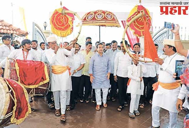 कणकवलीत अपूर्व उत्साहात मंत्री नितेश राणे यांचा वाढदिवस साजरा!