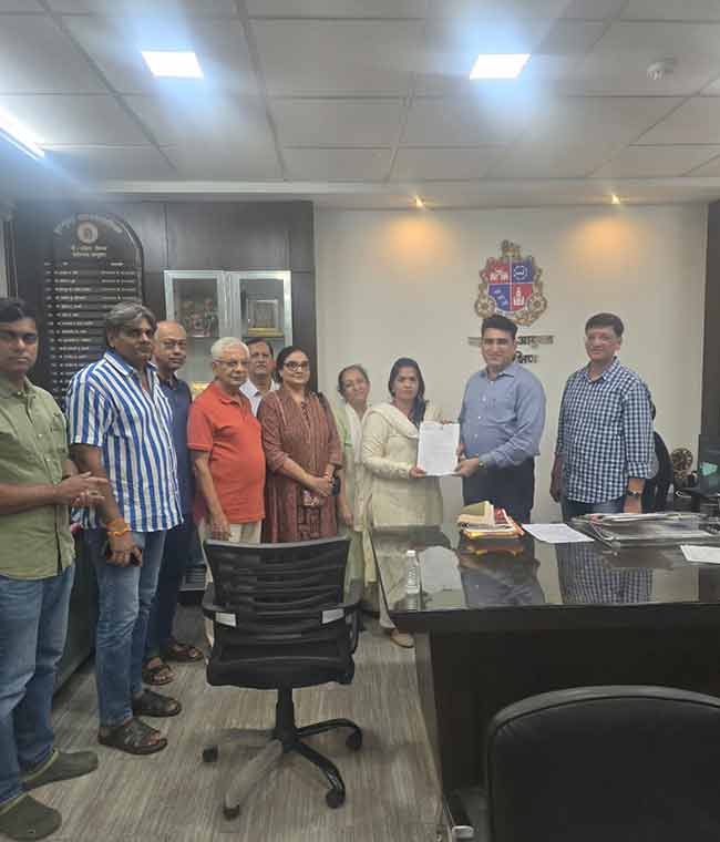 गोरेगाव गोकुळधाममधील इमारतीत उघड्या जागेवर बकऱ्यांची कुर्बानी