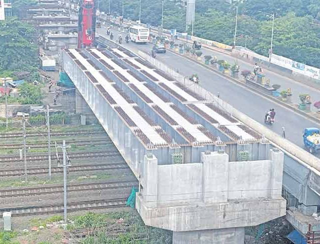 मुंबई मेट्रो क्रमांक ९ मार्गिकेच्या कामाला वेग