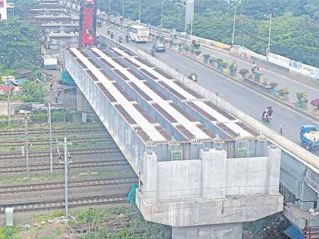 मुंबई मेट्रो क्रमांक ९ मार्गिकेच्या कामाला वेग