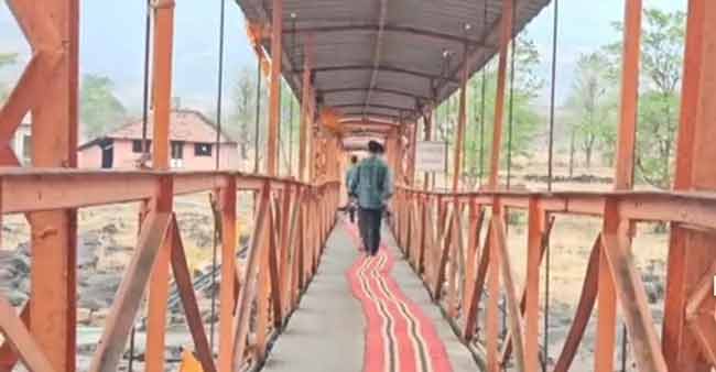 तालुक्यातील वाळणकोंडी पूल वाहतुकीसाठी बंद